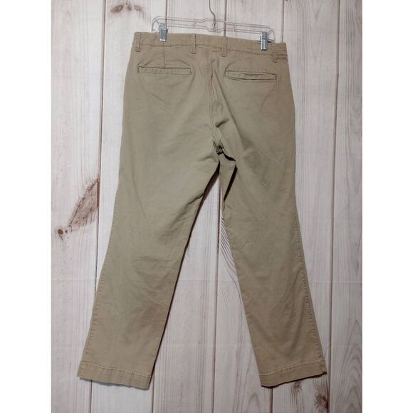 Gap Pants Men's 34 30 Tan Khakis Straight - Picture 2 of 8